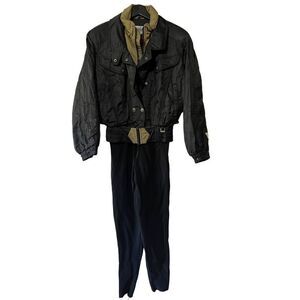 Kaelin ski wear FERA vintage one piece Snow Suit 8 black